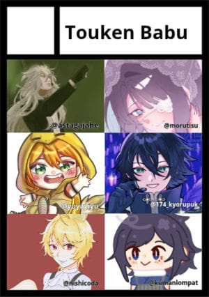 Touken Babu circle cut